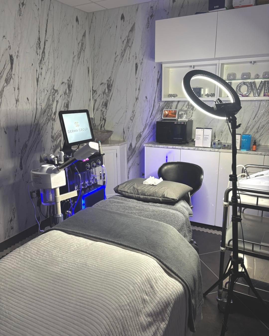Our hydro facial room at Bright Smiles Beauty, Bridgwater