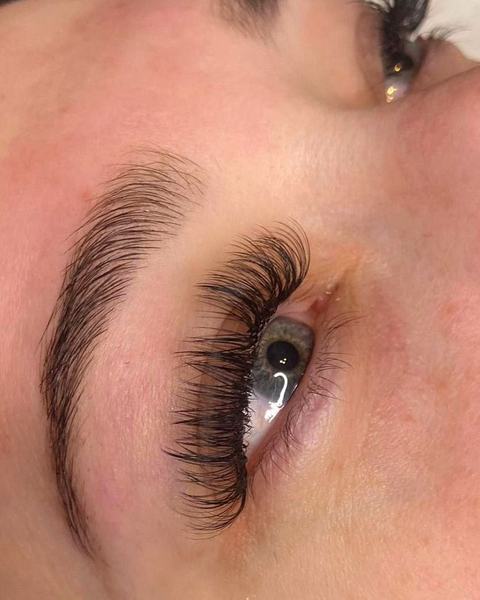 Lashes and brows at Bright Smiles Beauty